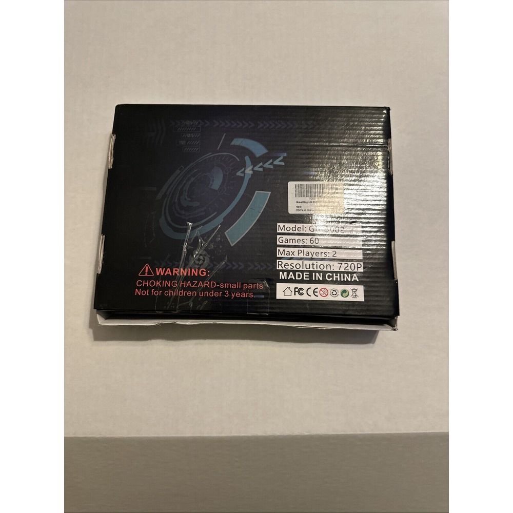 32 Bit TV Video Game Center for Kids with 60 Built‎ In Games. Box Damaged - Picture 2 of 3